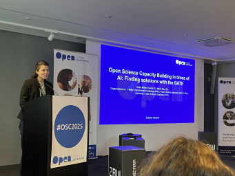 Exploring Open Science at the intersection of AI at the Open Science Conference 2025